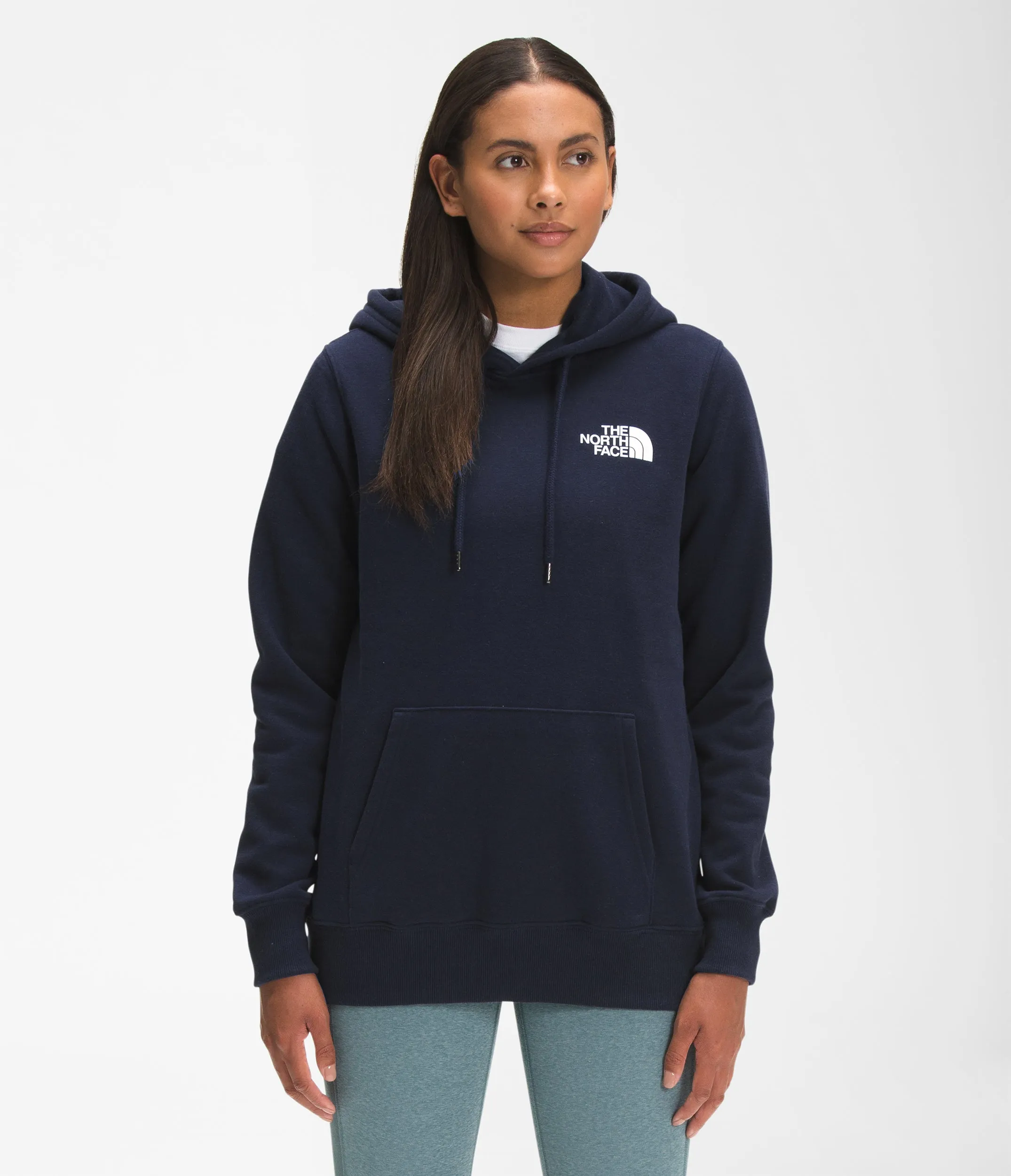 The North Face Womens Box NSE Pullover Hoodie - Beta Blue