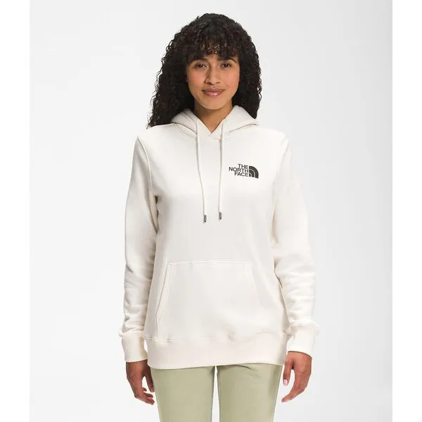 The North Face Womens Box NSE Pullover Hoodie - Gardenia White