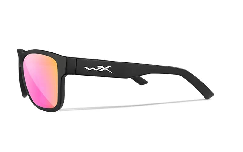 WILEY X OVATION CAPTIVATE™ POLARIZED ROSE GOLD MIRROR - MATTE BLACK FRAME