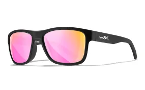 WILEY X OVATION CAPTIVATE™ POLARIZED ROSE GOLD MIRROR - MATTE BLACK FRAME