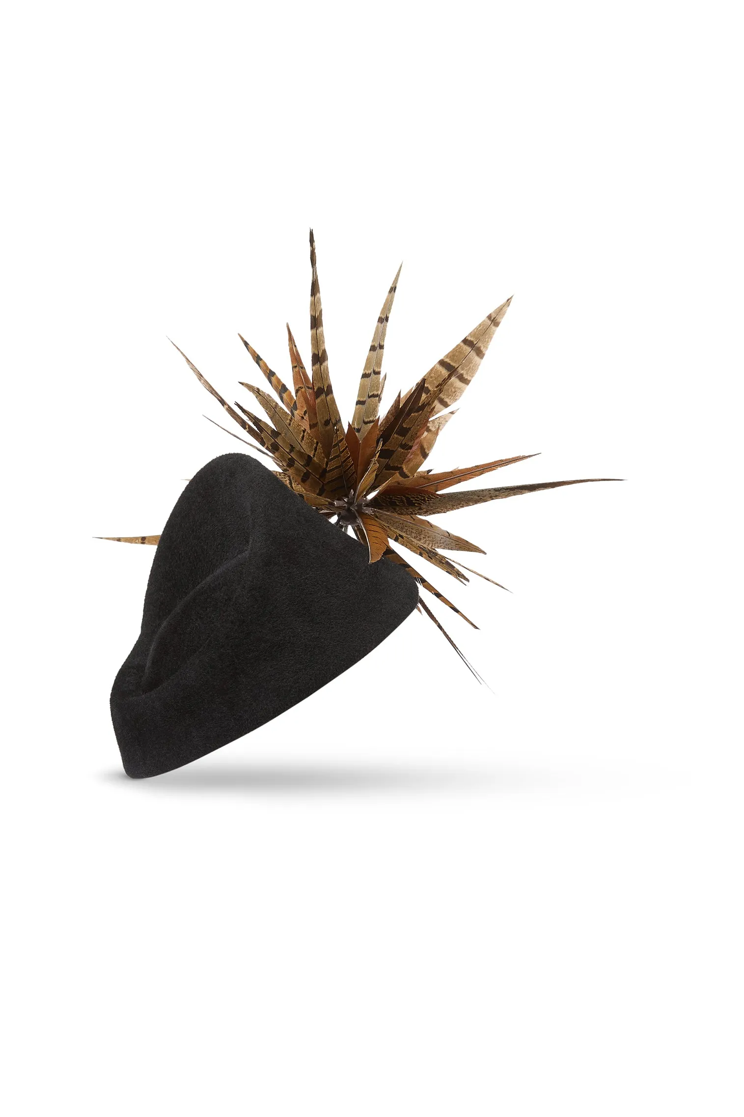 Winter's Tale Black Percher Hat