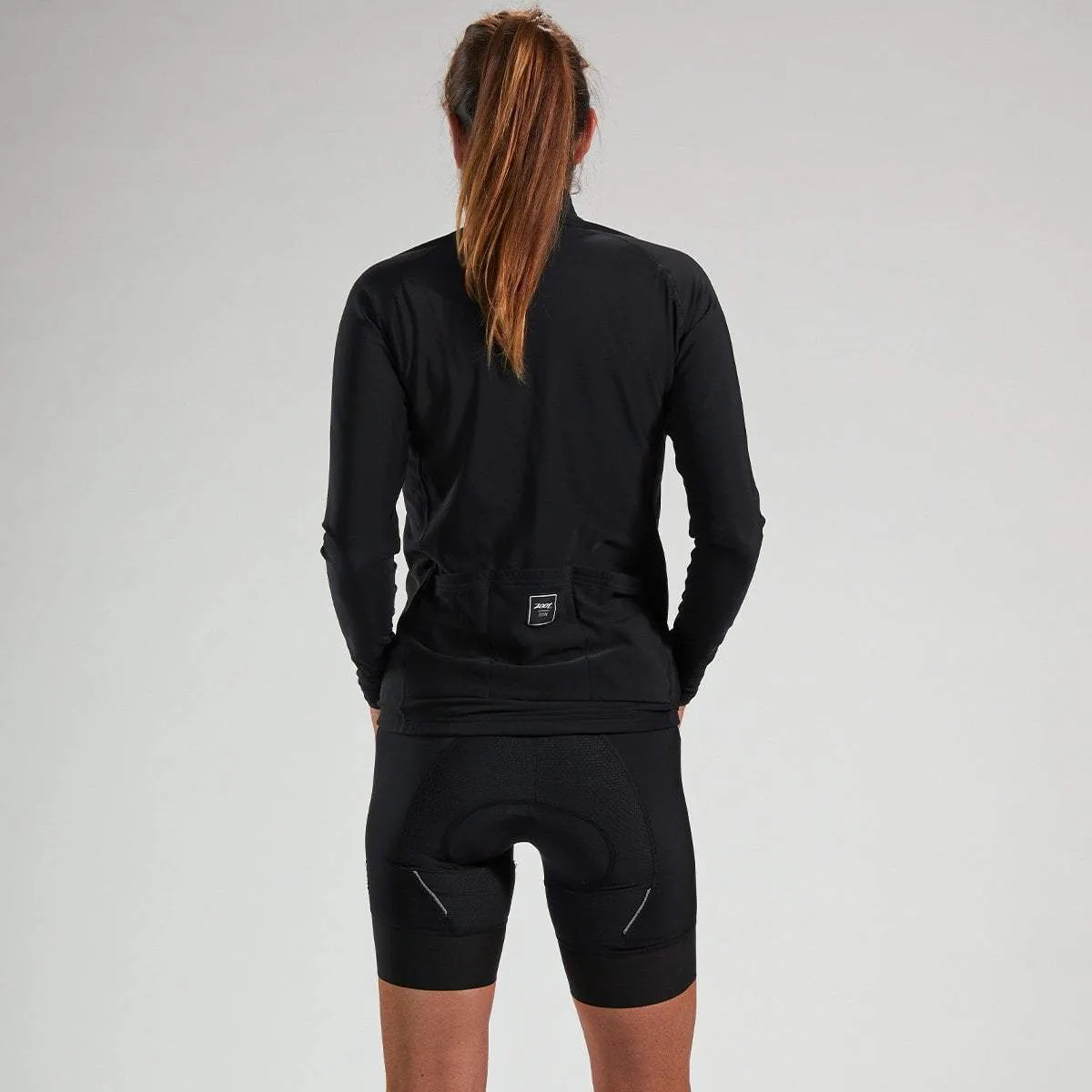 Women's Elite Cycle Thermo Bib - Black