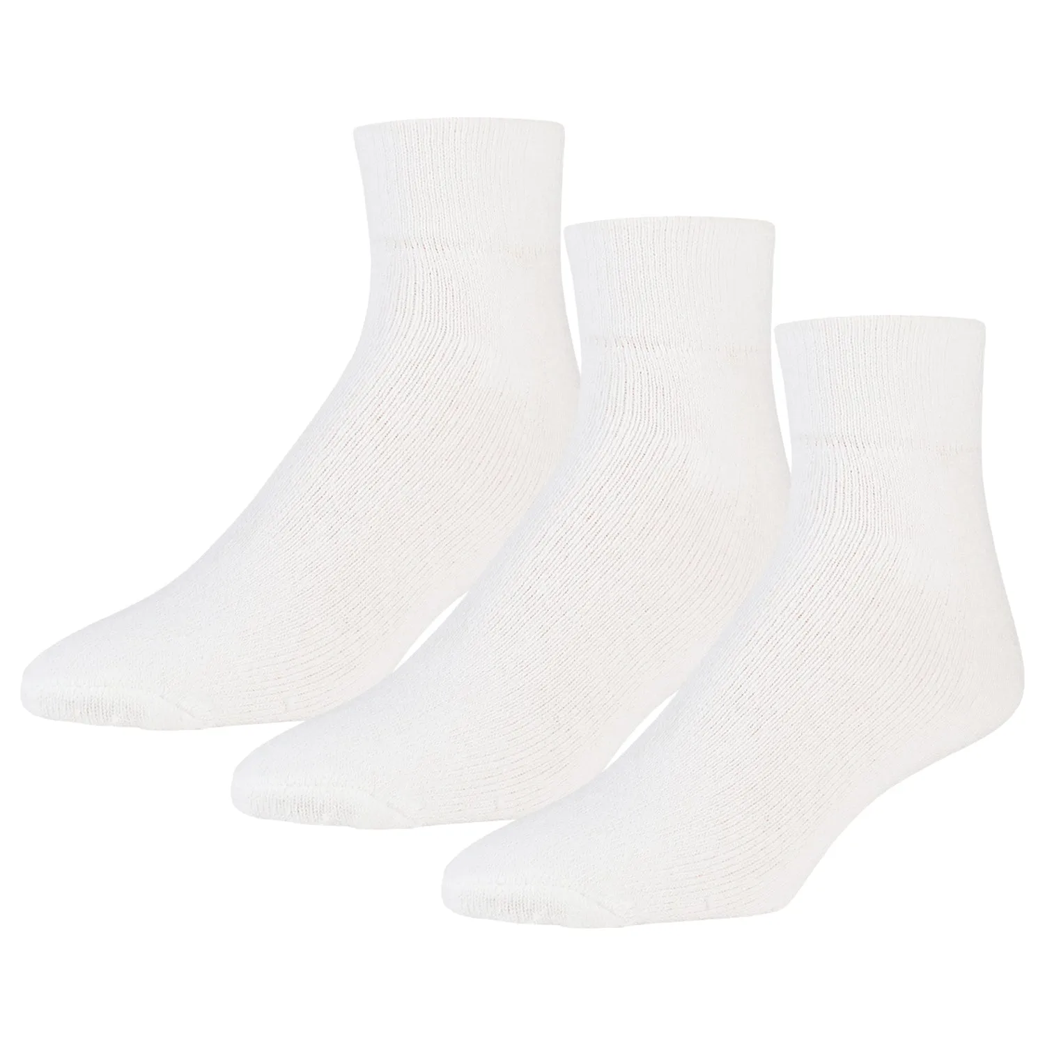 Women's Quarter Length Sports Socks, Size 9-11