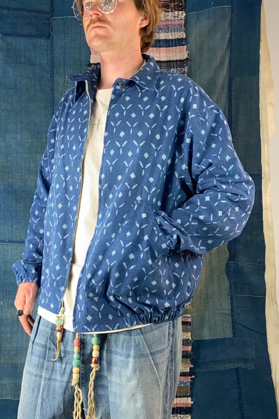 Zipper Canvas Indigo Sioux