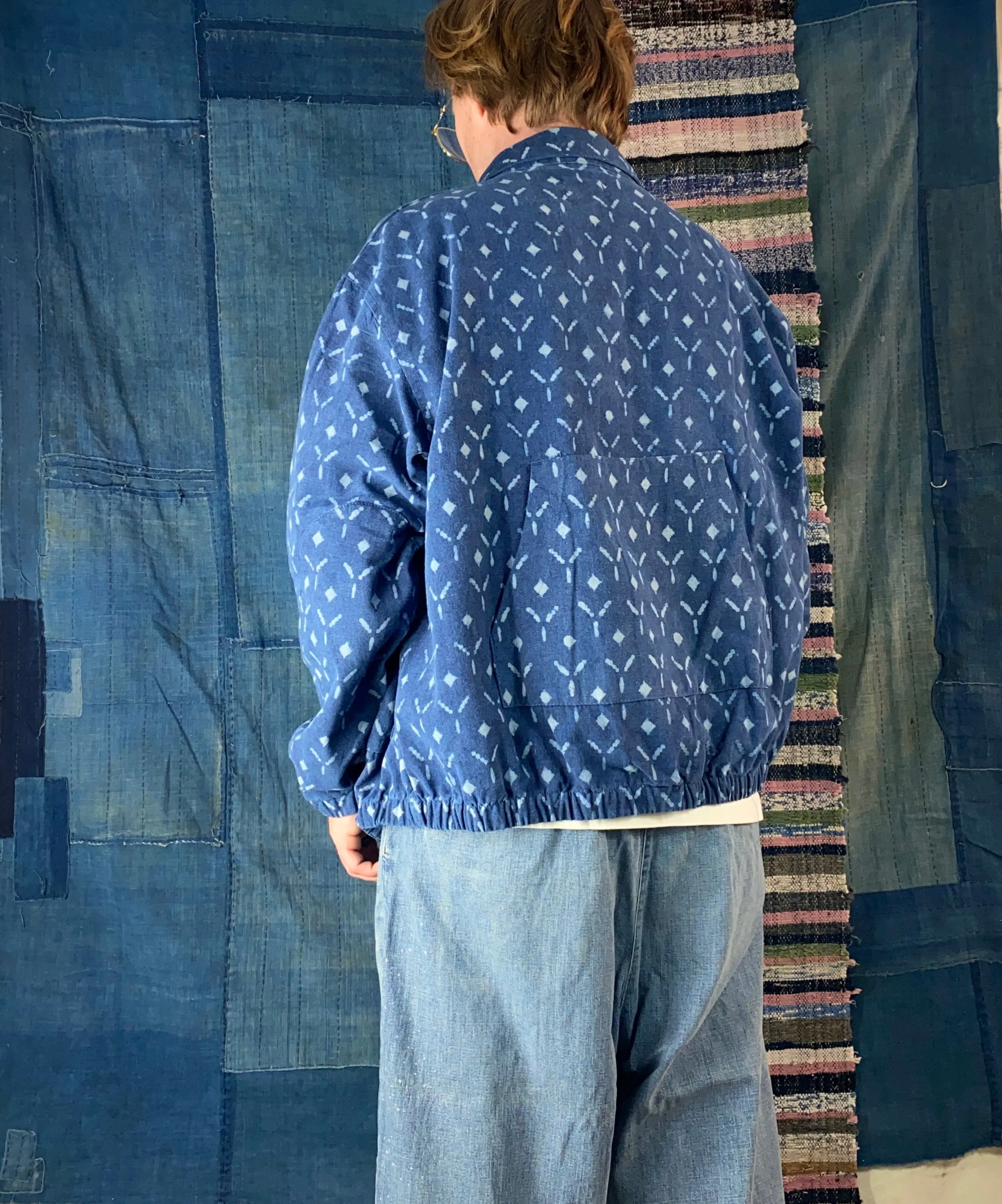 Zipper Canvas Indigo Sioux